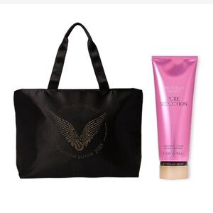 Victoria's Secret Fashion Show Tote with Pure Seduction Lotion